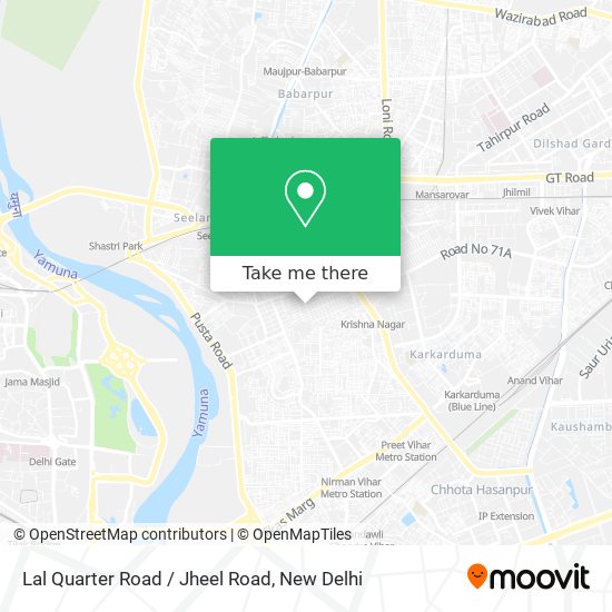 Lal Quarter Road / Jheel Road map