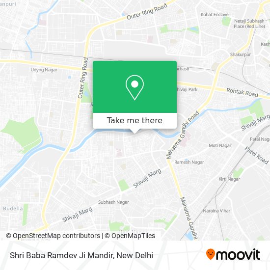 Shri Baba Ramdev Ji Mandir map