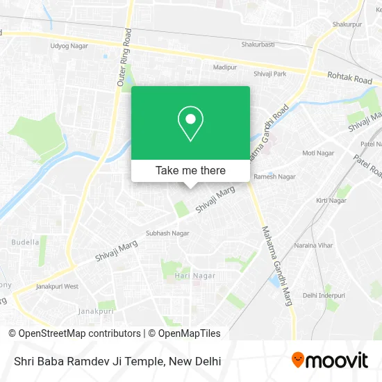 Shri Baba Ramdev Ji Mandir map