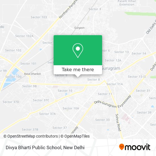Divya Bharti Public School map