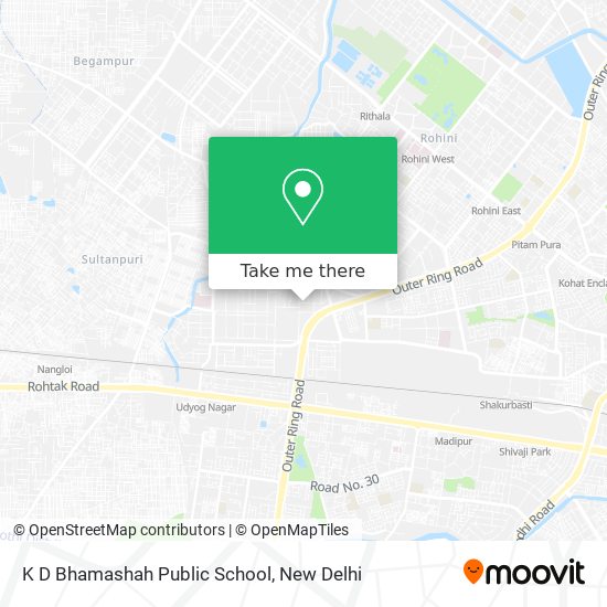 K D Bhamashah Public School map
