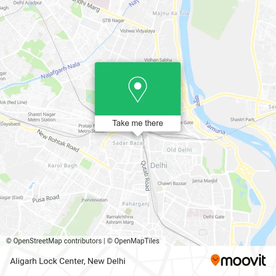 Aligarh Lock Center map