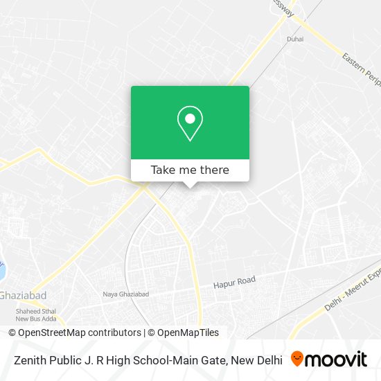 Zenith Public J. R High School-Main Gate map