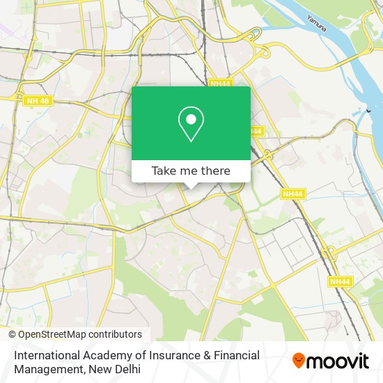 International Academy of Insurance & Financial Management map