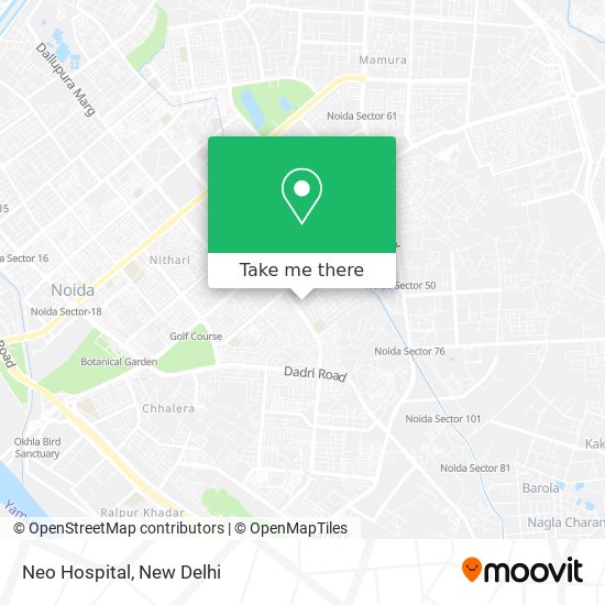 Neo Hospital map