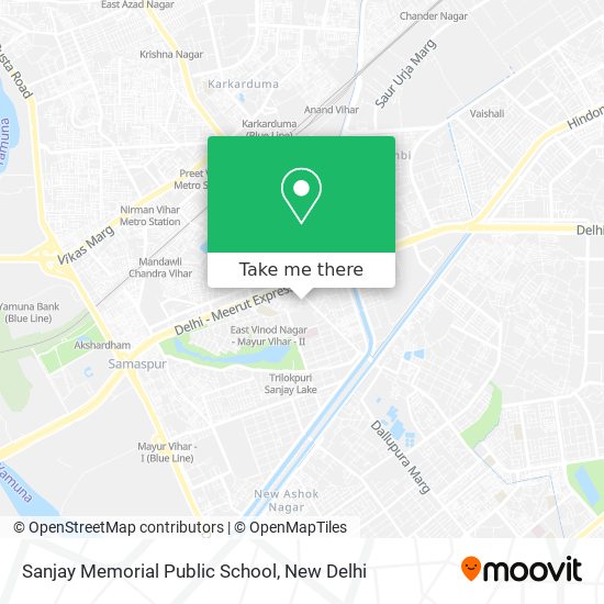 Sanjay Memorial Public School map