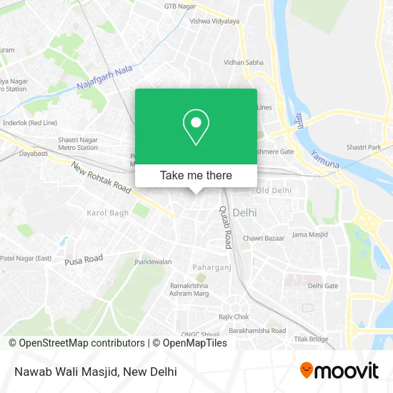 Nawab Wali Masjid map