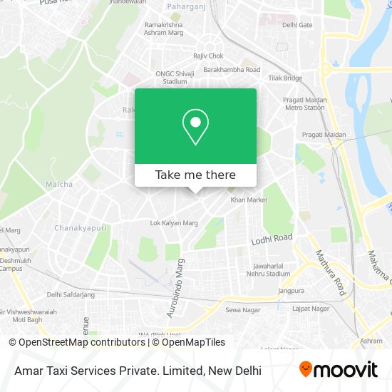 Amar Taxi Services Private. Limited map