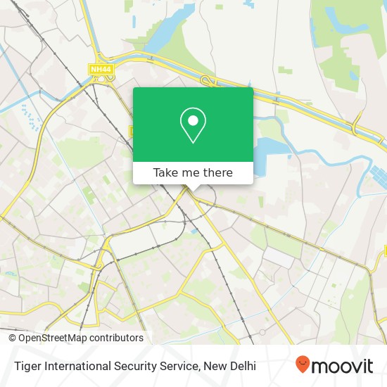 Tiger International Security Service map