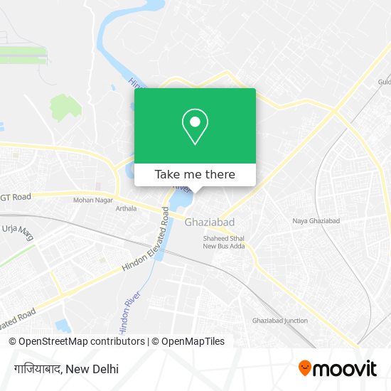 गाजियाबाद map