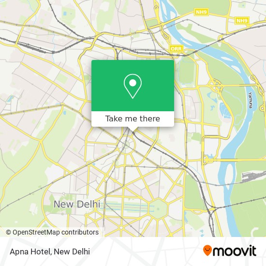 Apna Hotel map