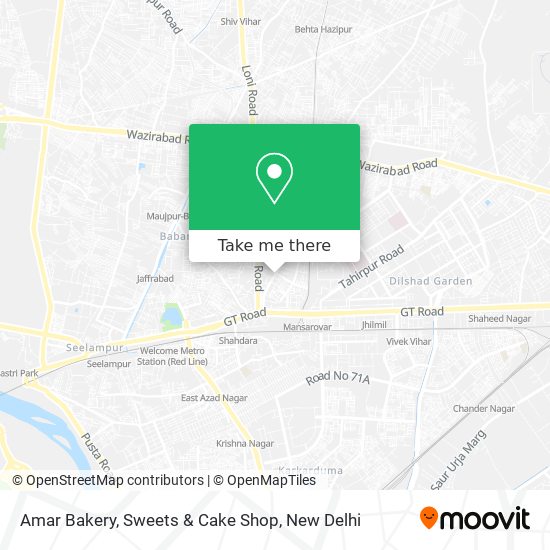 Amar Bakery, Sweets & Cake Shop map