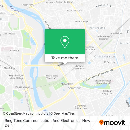 Ring Tone Communication And Electronics map