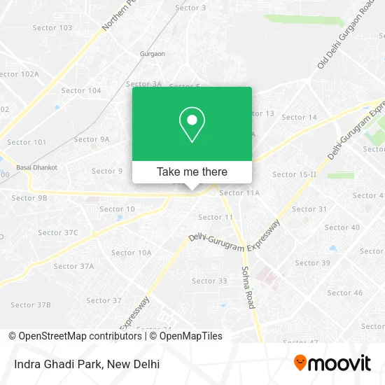 Indra Ghadi Park map