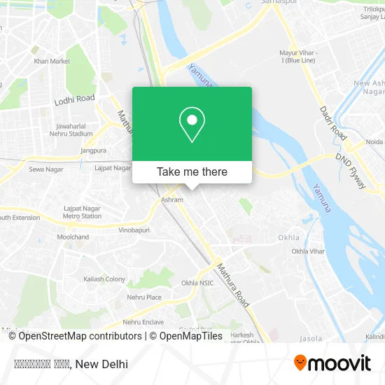 महारानी बाग map