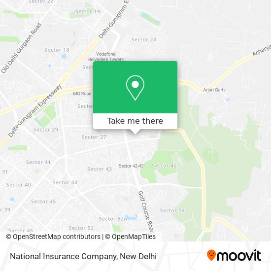 National Insurance Company map