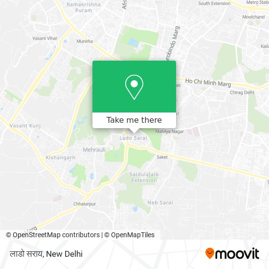 लाडो सराय map