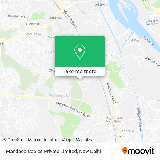 Mandeep Cables Private Limited map