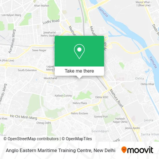 Anglo Eastern Maritime Training Centre map