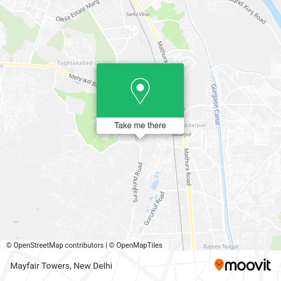 Mayfair Towers map