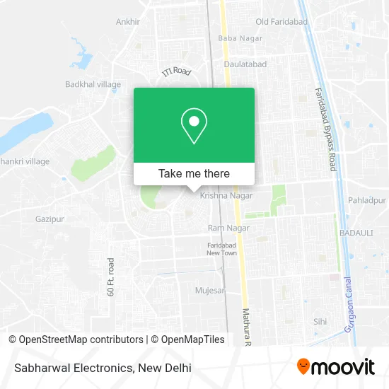 Sabharwal Electronics map