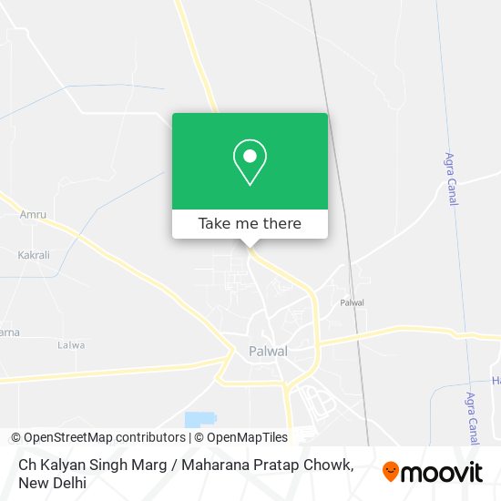 Ch Kalyan Singh Marg / Maharana Pratap Chowk map