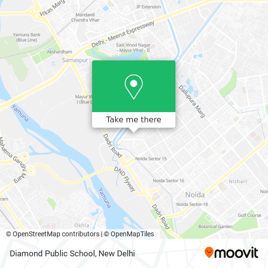 Diamond Public School map