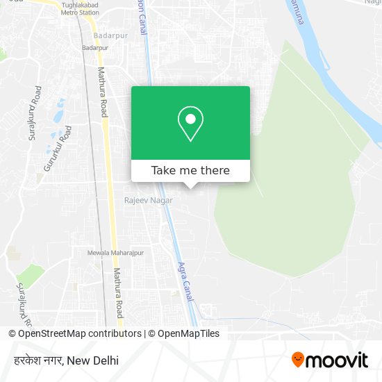 हरकेश नगर map