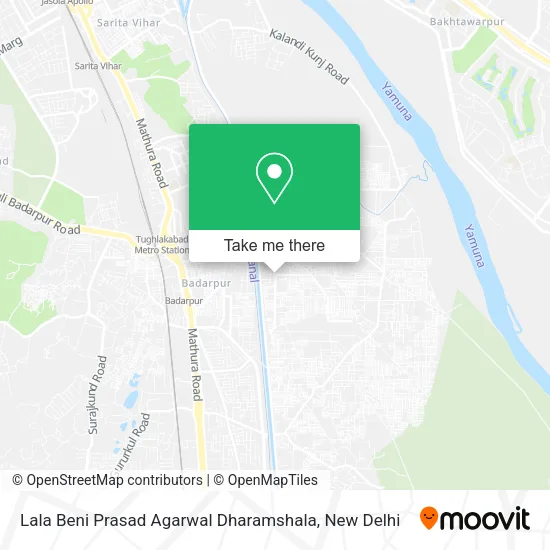 Lala Beni Prasad Agarwal Dharamshala map