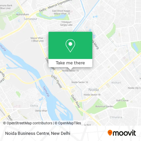 Noida Business Centre map