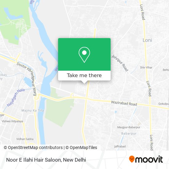 Noor E Ilahi Hair Saloon map