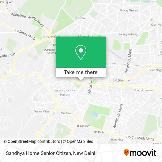 Sandhya Home Senior Citizen map