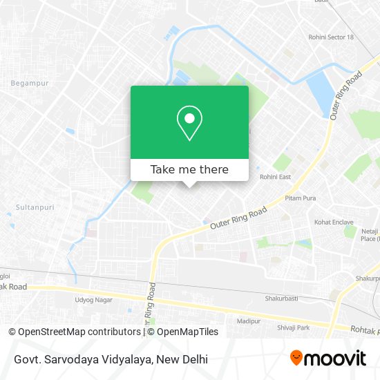 Govt. Sarvodaya Vidyalaya map
