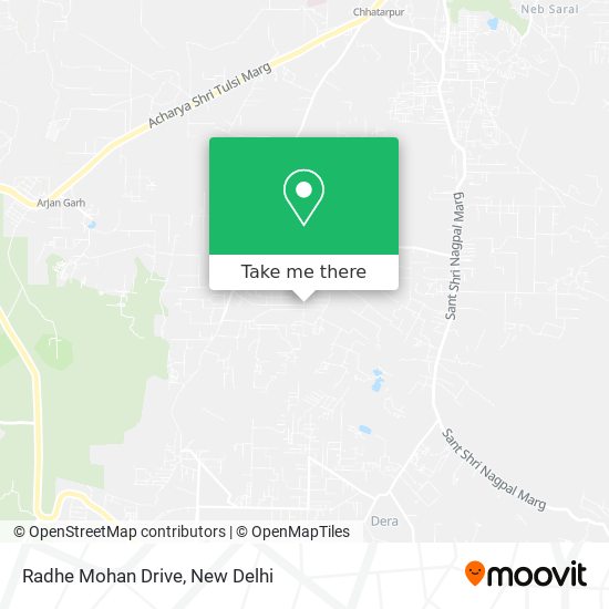 Radhe Mohan Drive map