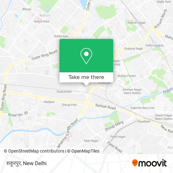 शकूरपुर map