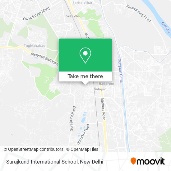 Surajkund International School map