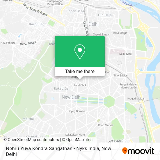 Nehru Yuva Kendra Sangathan - Nyks India map