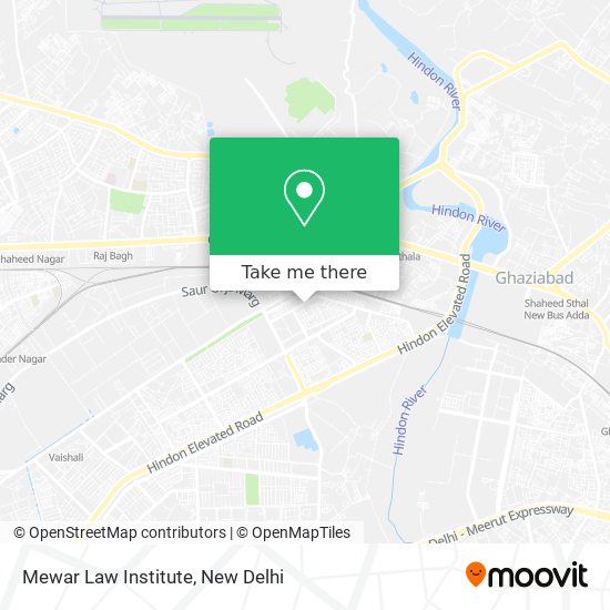 Mewar Law Institute map