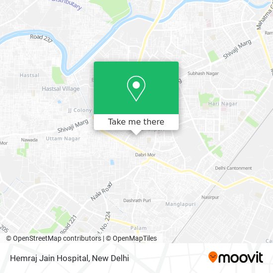 Hemraj Jain Hospital map