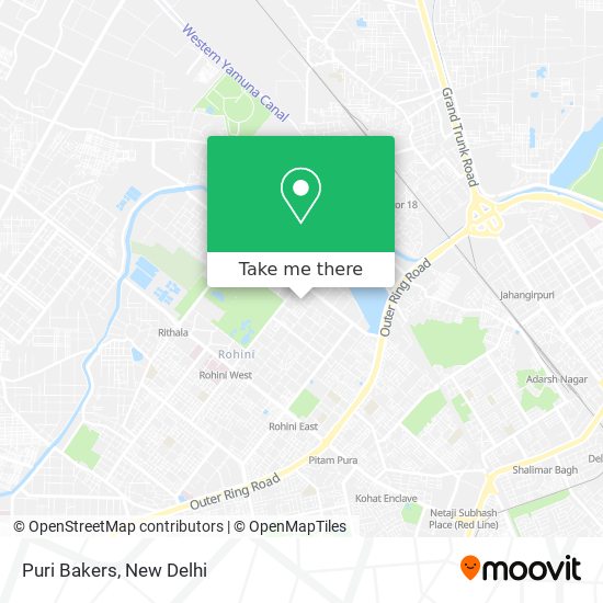 Puri Bakers map