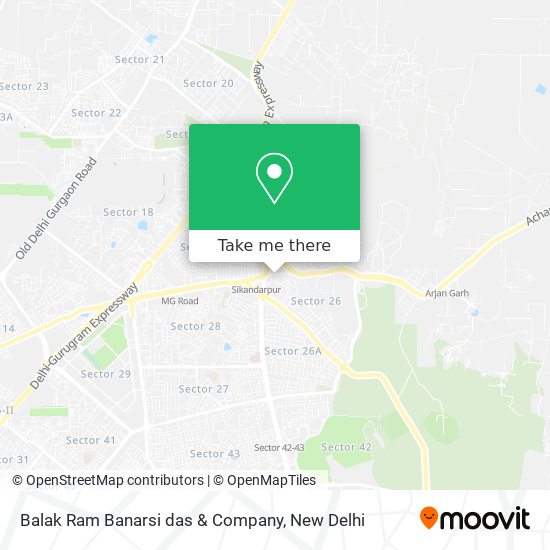 Balak Ram Banarsi das & Company map