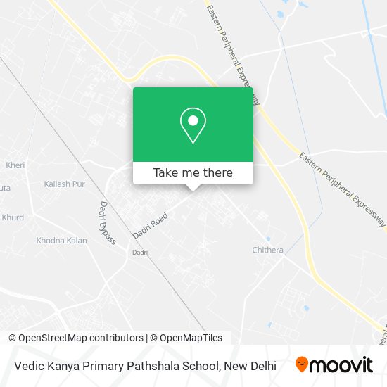 Vedic Kanya Primary Pathshala School map