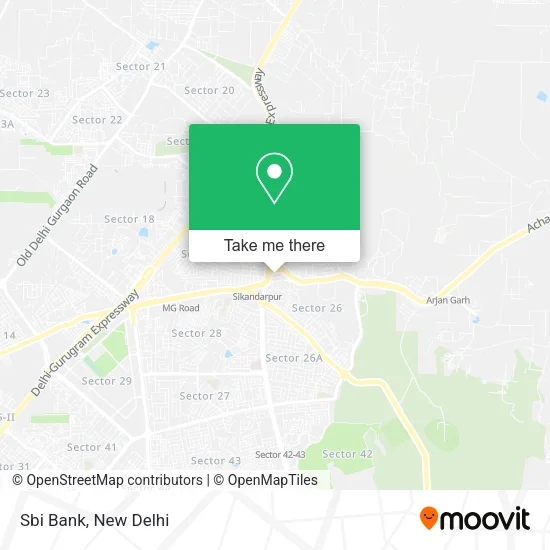 Sbi Bank map