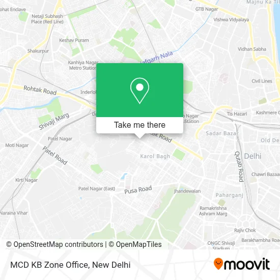 MCD KB Zone Office map