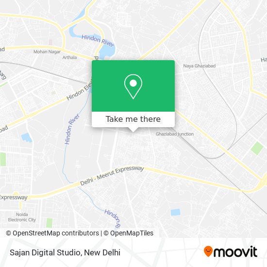 Sajan Digital Studio map