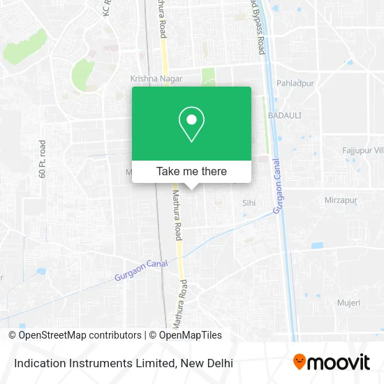 Indication Instruments Limited map