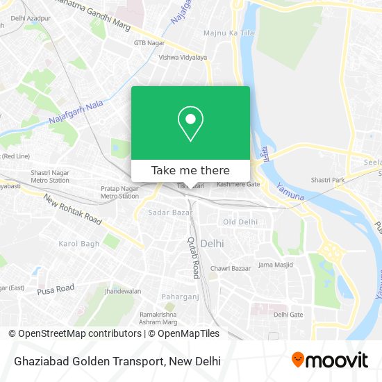 Ghaziabad Golden Transport map