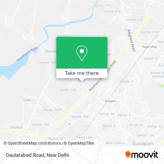 Daulatabad Road map