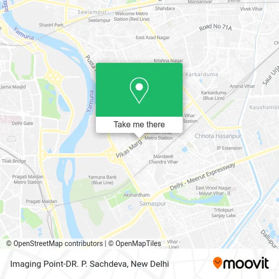 Imaging Point-DR. P. Sachdeva map