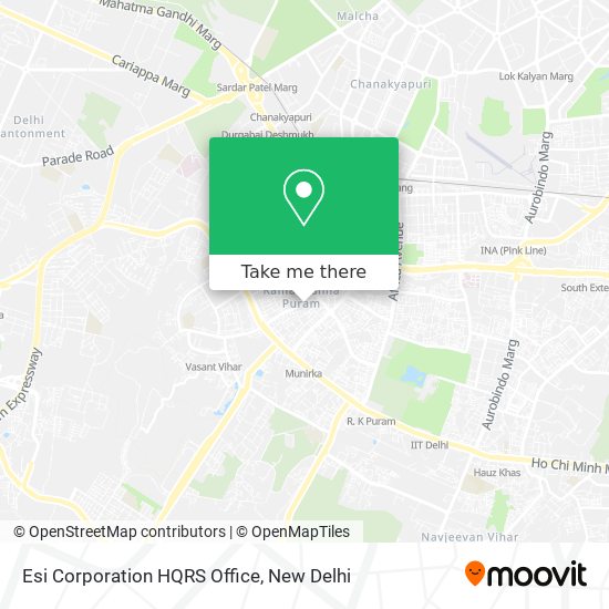 Esi Corporation HQRS Office map